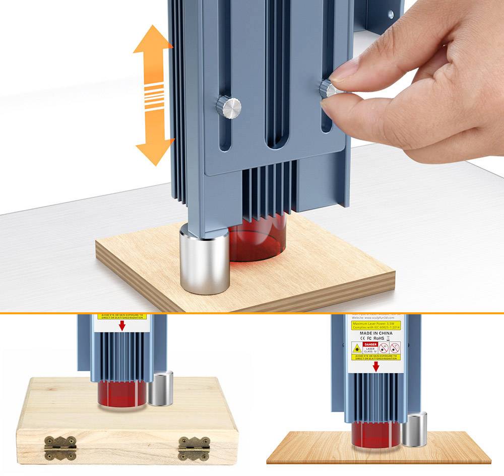 Sculpfun S9 Laser Engraver Full-Metal CNC Laser Engraving Machine 5.5W High Precision Engraving Area 410x420mm