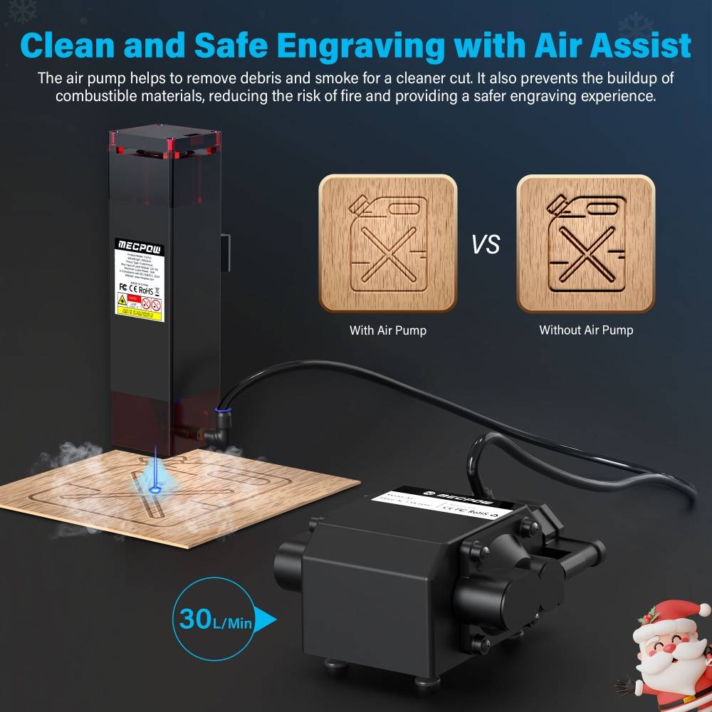 Mecpow X3 Pro 10W Laser Engraver With Air Assist Kit