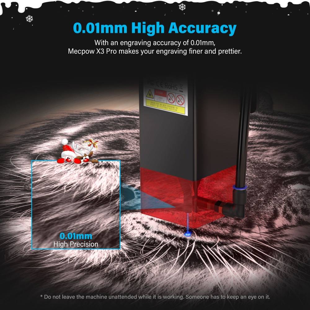 Mecpow X3 Pro 10W Laser Engraver With Air Assist Kit