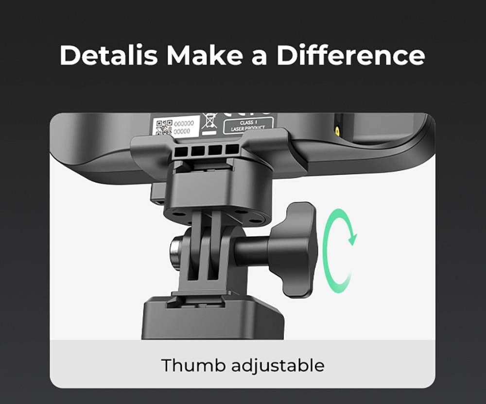 Creality CR-Scan Ferret Pro 3D Scanner, Up to 30 fps Scan Speed, 0.1mm Accuracy, 150-700mm Working Distance, 560*820mm Single Capture Range, 150x150mm Minimum Scanning, Wireless Connection