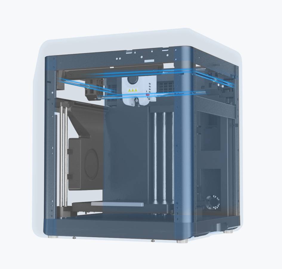 Flashforge Adventurer 5M Pro 3D Printer, Auto Leveling, 600mm/s Max Printing Speed, Remote Camera Monitoring, Filament Runout Reminder, Dual Air Filtration System, Automatic Shutdown, 50dB Silent Printing, WiFi Connection, 220x220x220mm