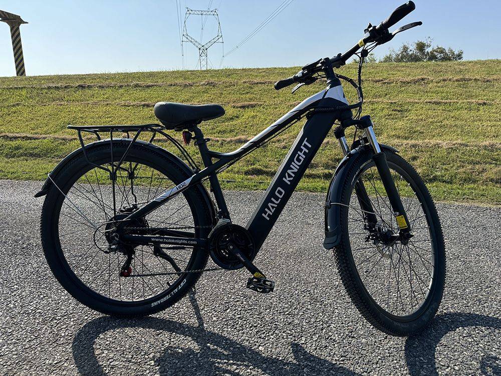Halo Knight H02 Electric Bike, 750W Brushless Motor, 48V 16Ah Battery, 29*2.1-inch Tires, 50km/h Max Speed, 60km Max Range, Shimano 21 Speed, Mechanical Disc Brake - Black