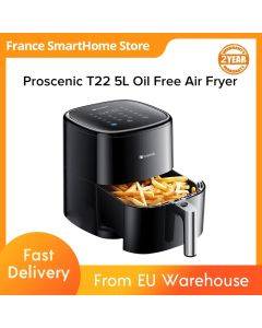 Proscenic T22 5L Electric Air Fryer without Oil Smart Kitchen Accessory Intelligent Air Fryer Oven Alexa & Google Voice Control