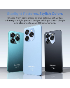 Oukitel C50 5150mAh Battery 6.8-Inch Android 14 5G Smartphone (24+128GB)