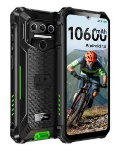 OUKITEL WP23 Android 13 Outdoor Handy 10,600 mAh Rugged Smartphone Ohne Vertrag 6,517 Zoll HD+ 7GB+64GB 1TB Erweiterbar baustellenhandy 13MP+5MP Kamera 4G Dual SIM,IP68/NFC/OTG/GPS/Face ID