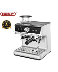 HiBREW H7 Barista Pro 19Bar Bean to Espresso,Cafetera Commercial Level Coffee Machine with Full Kit for Cafe Hotel Restaurant H7