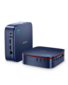 Blackview MP60 Mini PC Windows 11 Pro 8GB DDR4 RAM 256GB M.2 SSD, Mini Gaming Computer with Processor Intel N5095, VESA/Home/Business Mini Desktop Computer, 4K HD Dual HDMI Gigabit Ethernet, Black