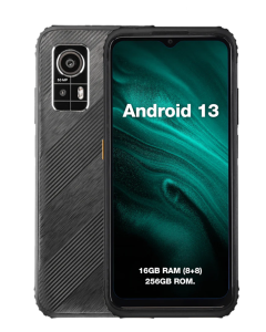AGM H6 | Ultra-Thin | Rugged | 6.56-inch 90Hz Display | 16GB RAM (8+8) + 256GB ROM | Android 13
