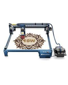 SCULPFUN S30 Pro 10W Laser Engraver Cutter, Automatic Air-assist, 0.06*0.08mm Laser Focus, 32-bit Motherboard, Replaceable Lens, Engraving Size 410*400mm, Expandable to 935*905mm