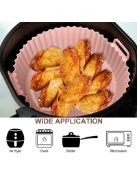 Air Fryer Silicone Baking Tray-Pink-Buy 2 Get 1 FREE(3pcs)