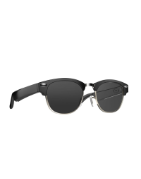 Smart Bluetooth glasses black technology directional audio wireless headset multifunctional listening to songs talking sports glasses-Round