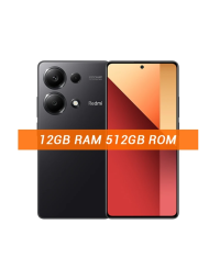 Global Version Redmi Note 13 Pro 4G-Black-12+512G