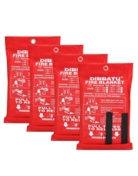 Fire Blanket Fiberglass Fire Emergency Blanket for Home-BUY 4