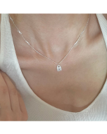 Ladies Light Luxury Bowknot Necklace Clavicle Chain
