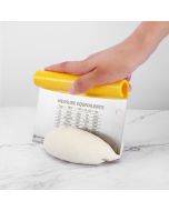 Stainless Steel Dough Cutter Scraper With Scale Cutter Baking Tools