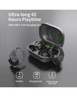 Bluedio S6 Wireless TWS Sports Earbuds with Mic, 13mm Driver