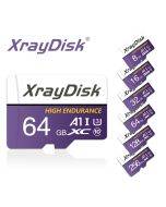 High-speed 32GB-128GB MicroSD Xraydisk Memory Card with Flash