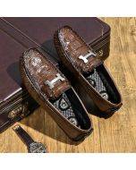 men's british casual driving shoes