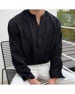 Casual Small Stand-up Collar Shirt