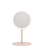 H-M-02 12 LEDs Portable Charging Magnetic Folding Travel Light Makeup Mirror