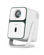 Wanbo T2 Ultra Projector, Android TV 11, 500 ANSI, Native 1080P, 120° Rotating Stand, Auto Focus & Keystone Correction, Obstacle Avoidance, 45 - 140" Projection Size, Dual-band WiFi, 2*5W Speaker