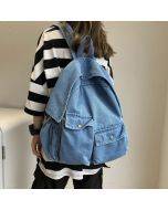 Denim backpack girl school bag leisure bag travel college style backpack school bag