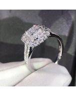 Classic women's micro-set zircon wedding ring wish explosive hand jewelry wholesale direct sale