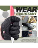 Fishing Catching Gloves Non-slip Fisherman Protect Hand