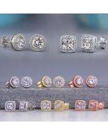 Fashion OL personalized earrings creative zirconia women's earrings wholesale