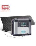 Flashfish Power Station 230V 1500W Portable Solar Generator 1008Wh 280000mAh Backup Power For Home Emergency Outdoors