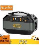 Flashfish P56 Portable Power Station with 288.6Wh Battery Capacity