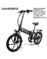 High-speed Electric Folding Bike with 20-inch 350W Motor