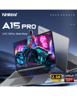 Ninkear A15 PRO Laptop – 16" 2.5K 120Hz IPS Display, AMD Ryzen 5 7430U, 16GB DDR4 RAM, 1TB PCIe SSD, WiFi 6, Backlit Keyboard, USB-C, Windows 11 – Ultra Slim Metal Body