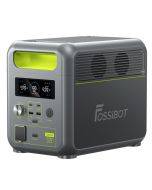 FOSSiBOT F1200 Portable Power Station, 1024Wh Capacity, 1200W Rated Power, 3 LED Light Modes, 7 Output Ports, BMS Protection, <10ms Switchover, 5 Gears Input Regulator, EV-Grade LiFePO4 Battery, 4000+ Cycle Times