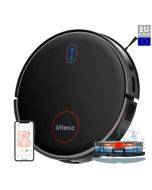 Ultenic D6S Robot Vacuum Cleaner Gyroscopic Navigation, 3-in-1 Sweep Vacuum Mop, 3000 Suction, 4 Cleaning Modes, 2600mAh Battery, 120min Runtime