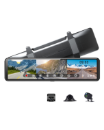 S33 2.5K Intelligent Screen Triple Recording 1080P Streaming Car Recorder
