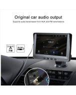 P704 7-inch Wireless CarPlay Car Navigator Dual Camera Car Recorder