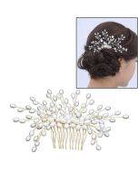 Bride Comb Wedding Handmade Pearl Bridal Women Headwear Jewelry