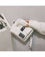 Women Simple Canvas Phone Bag Shoulder Bag