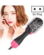 2 in 1 Multi-functional Comb Styling Rotating Hot Hair Dryer Straightener Curler EU Plug
