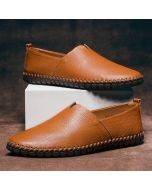 Men's Casual Shoes Slip On Leather Loafers
