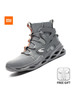 Xiaomi Youpin Men Safety Work Boots Women Fashion High Quality Steel Toe Anti-Collision Puncture-Proof Working Sneakers Unisex