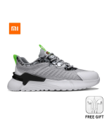 Xiaomi Youpin Casual Sneakers for Men Ventilation Jaka Soft Rubber Soles Non-slip Seamless Mesh Leisure Time Shoes for Men