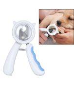 Anti-splash Pet Nail Clippers Stainless Steel Beauty Cleaning Supplies Pet Nail Supplies(Blue)