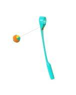 HYS243 Dog Throwing Cue Stick Outdoor Interactive Dog Walking Toy(Lake Blue)