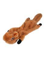 Dog Toy Bite Wear-resistant Vocal Molars Pet Plush Medium Large Supplies, Size:Large(Squirrel)