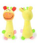 60334 Funny Animal Shape Pet Puppy Dog Toys Soft Plush Sound Squeaky Chew Toy, Size:21x7.3cm(Deer)