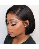 Brazilian Black Straight Hair Short BOB Wigs Lady Wig 96 people ar