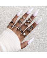 Exaggerated Ring Set