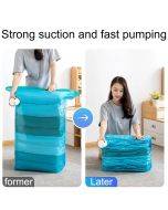 Space Saver Storage Bag Automatic Vacuum Pump